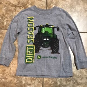 John Deere long sleeve graphic tee